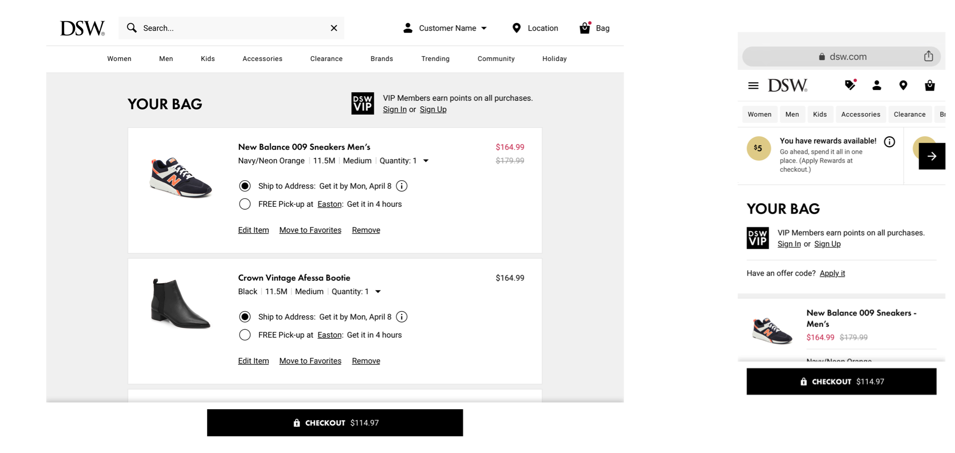 DSW Checkout-7-Bag Showcase B
